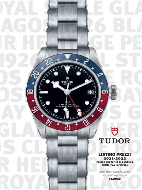 listino prezzi orologi tudor|what are tudor watches.